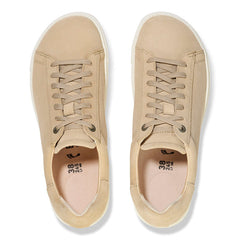 Bend Low Suede Leather Sneaker in Sandcastle