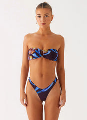 Cuba Bikini Bottoms - Dark Floral