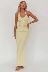 Always Ready Side Split Maxi Skirt Sage
