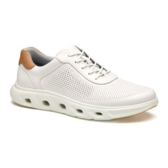 Reactivate U Throat Perforated Lace Up Sneakers
