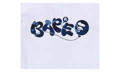 Color Camo Balloon Tee "White / Navy" 1L80 110 020 WHT