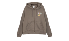 SB Full-Zip Fleece Skate Hoodie "Pool Airs - Cave Stone / White" HJ2898 289