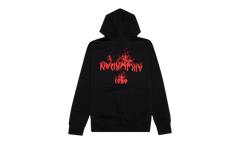 Air Jordan Retro 4 Graphics Fleece Pullover Hoodie "Black / Red" DD3867 010
