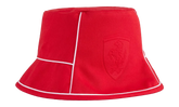 FERRARI RACE PREMIUM BUCKET HAT "Red" 026079 01