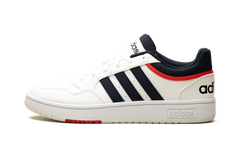 Hoops 3.0 Low Classic "Cloud White / Legend Ink / Vivid Red" GY5427