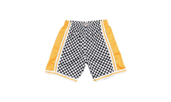 NBA Checked Swingman Shorts "Los Angeles Lakers - White" BA3A4H LAL W N06