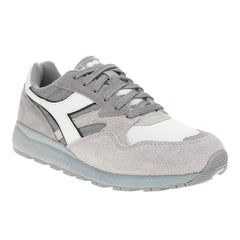 N902 Hairy Suede Lace Up Sneakers