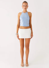 Starlight Halter Top - Blue