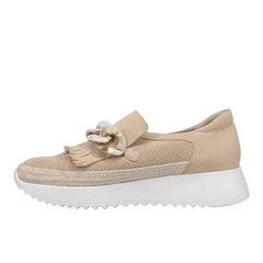 Qerene Perforated Slip On Sneakers