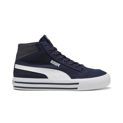 Court Classic Vulcanized Mid Formstrip Lace Up Sneakers