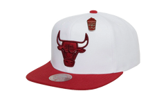 NBA Hardwood Classics Cherry Bomb Knit Beanie "Chicago Bulls - White" KTCFSH22083 CBUWHIT