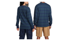 SB Long Sleeve Skate T-Shirt "Midnight Navy / Deep Jungle" FN4643 410