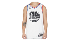 Air Jordan NBA GSW Curry All-Star Edition Swingman Jersey "White" BV3574 101