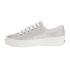 Jump Kick Duo Glitter Suede Lace Up Sneakers