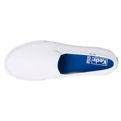 Double Decker Canvas Slip On Sneakers