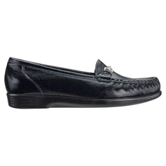 Women's Metro Slip-On Loafer in Patent Black Wide