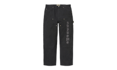 The Great China Wall Double Knee Painter Pant "SS26 - Black" SU27519