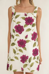 That Lady Bow Back Mini Dress Allegra Floral