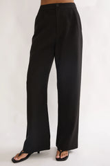 Meri Side Pocket Trouser Pants Black